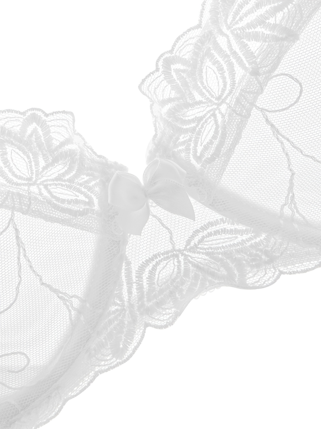 Marks & Spencer Flirty White Floral See Through Panty