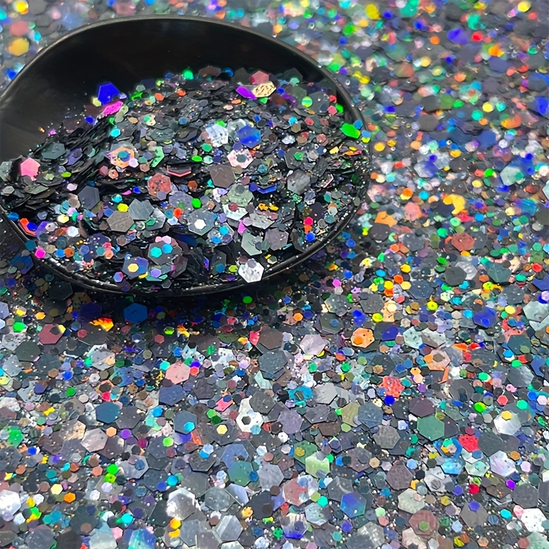Bag Holographic Chunky Glitter Craft Glitter For Resin Art Crafts