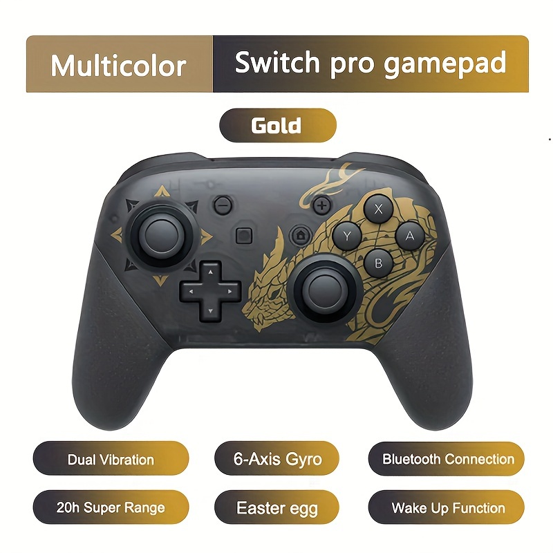 Nintendo Switch Pro Controller Monster Hunter Rise Edition 