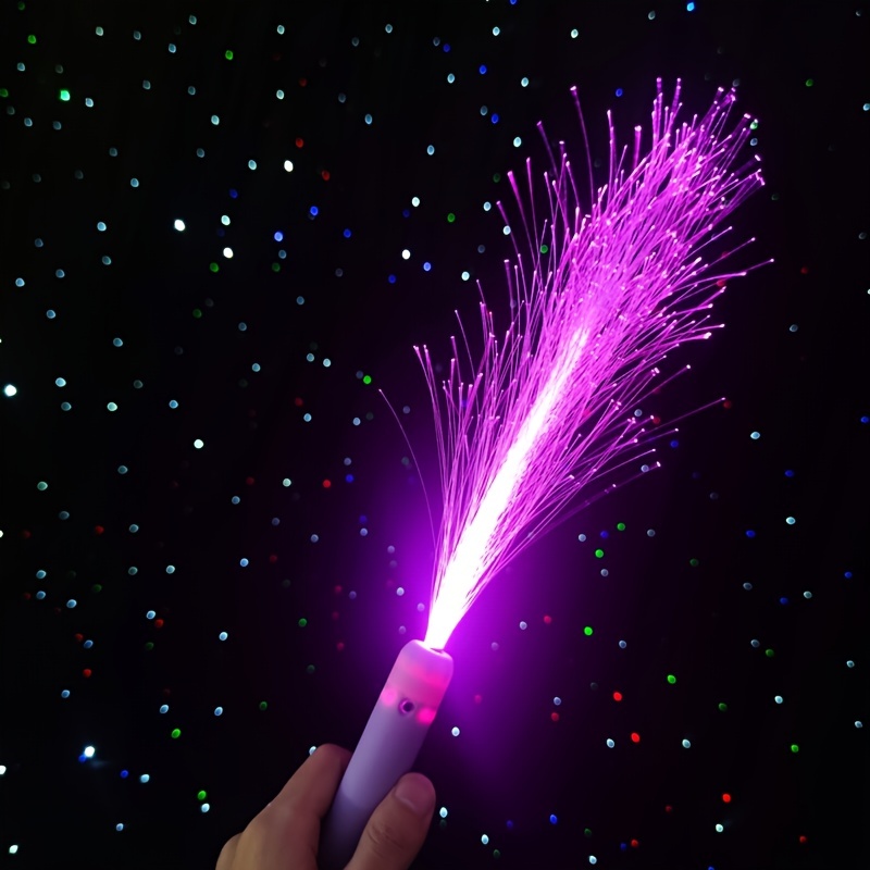 NEW LASR Ultra Violet Fiber Optic Light Up Whip - Violet - Rave Festival  EDM