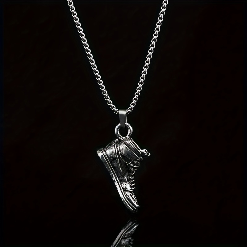 Nike, Accessories, Silver Stainless Steel Nike Pendant Necklace