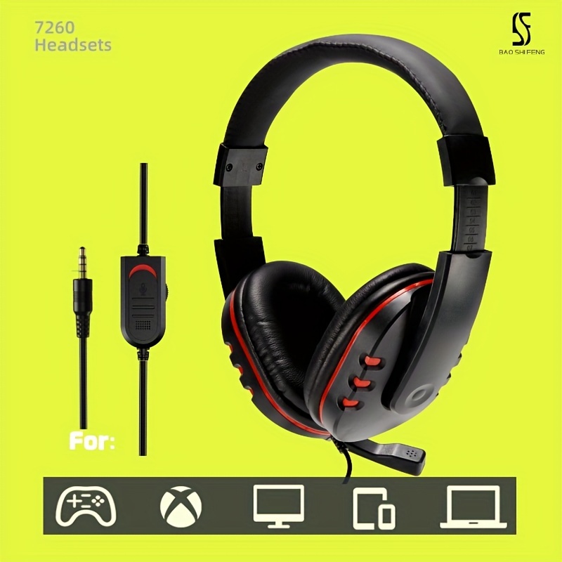 Auriculares inalámbricos para juegos para PC, PS5, PS4, Mac, Nintendo  Switch, auriculares para juegos con micrófono, auriculares Bluetooth 5.3  para