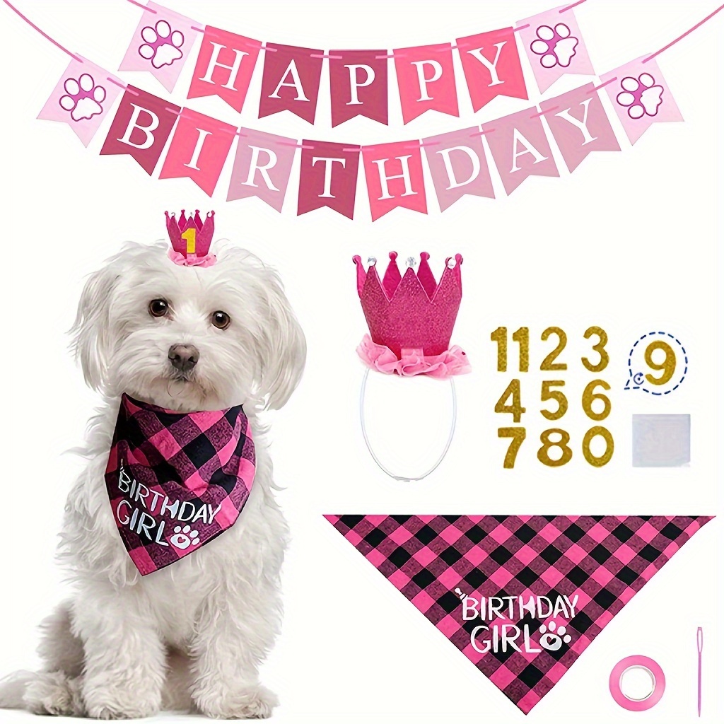 Dog 2025 birthday tie