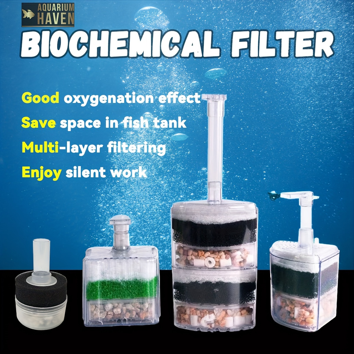 Fish Tank Filter Material Water Purification Nano Culture - Temu