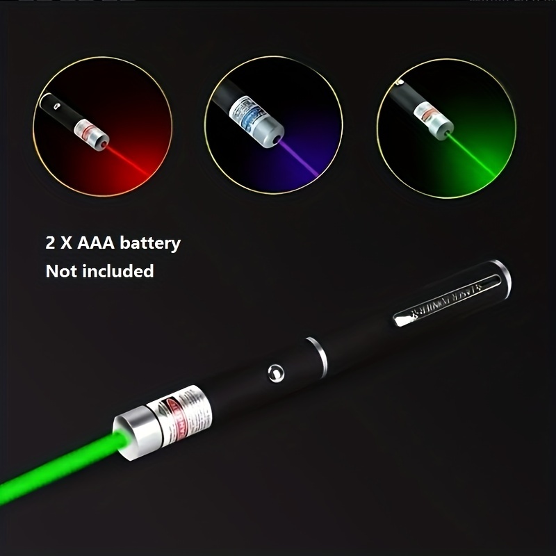 Three color Laser Pointer Portable Hand held Mini Flashlight - Temu