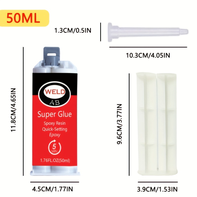Universal Ab Super Glue Epoxy Resin Liquid Glue Strong - Temu