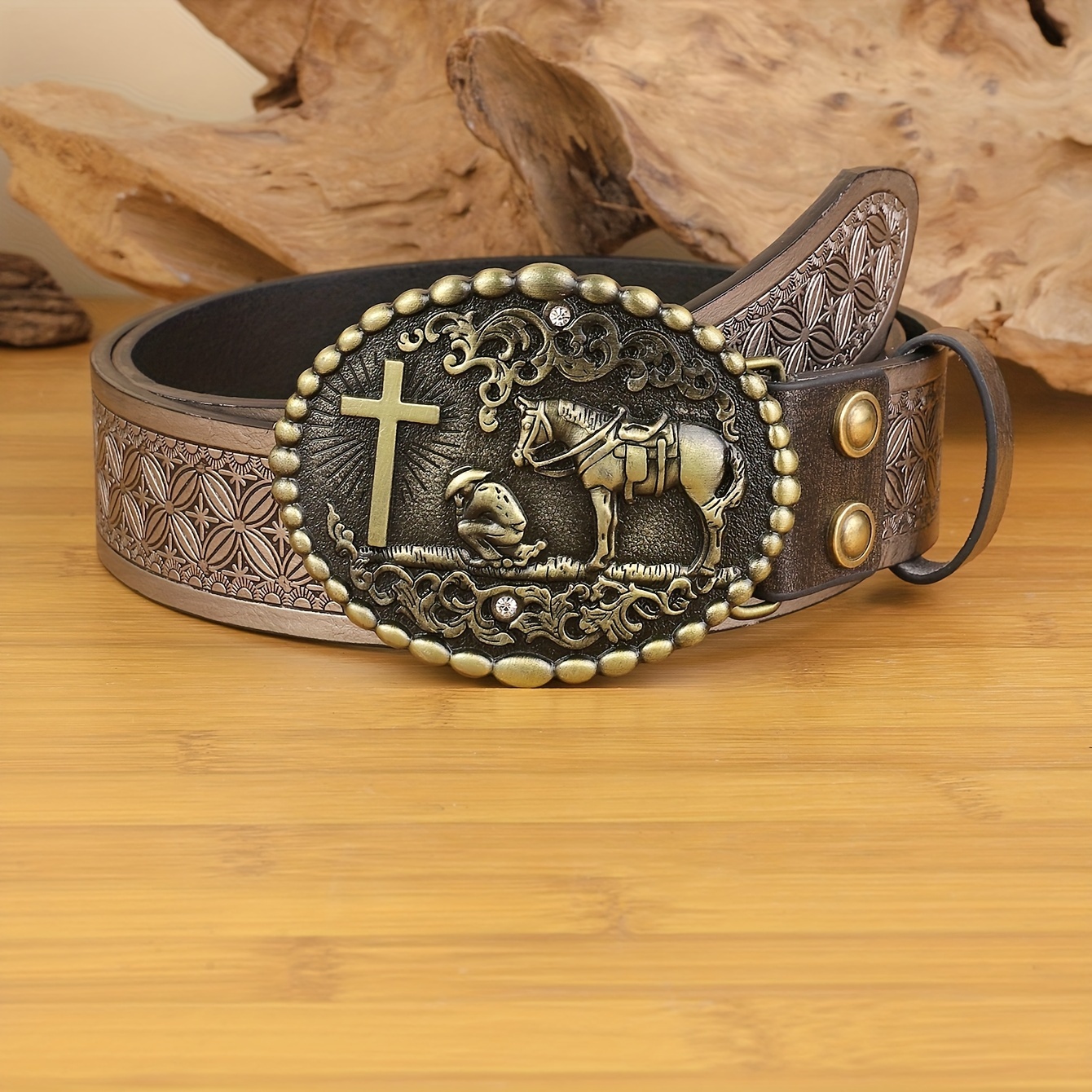 Belt Buckle Cross - Temu