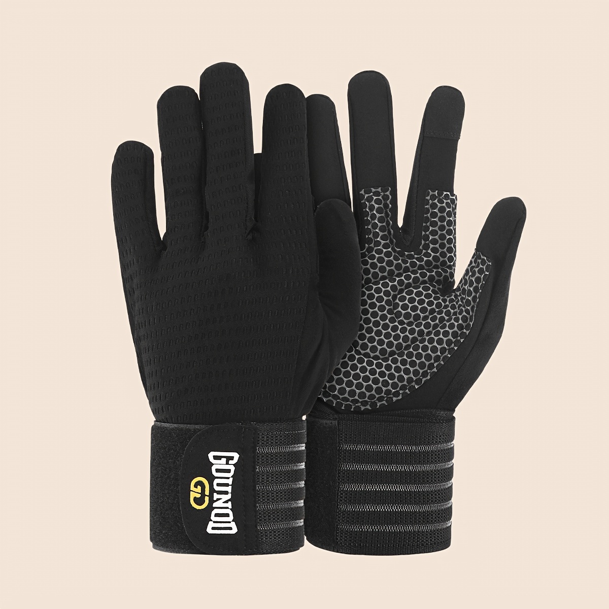 Workout Gloves Men Women Full finger Gloves Strappy - Temu