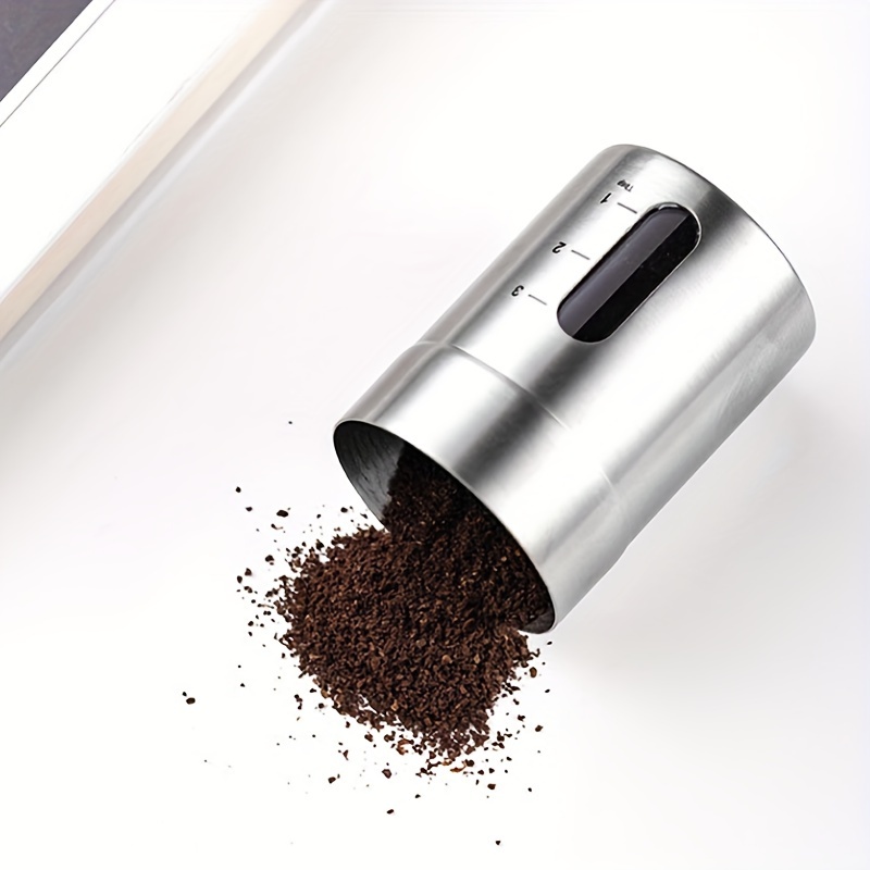 1pc Manual Stainless Steel 304 Handheld Coffee Bean Grinder, Hand