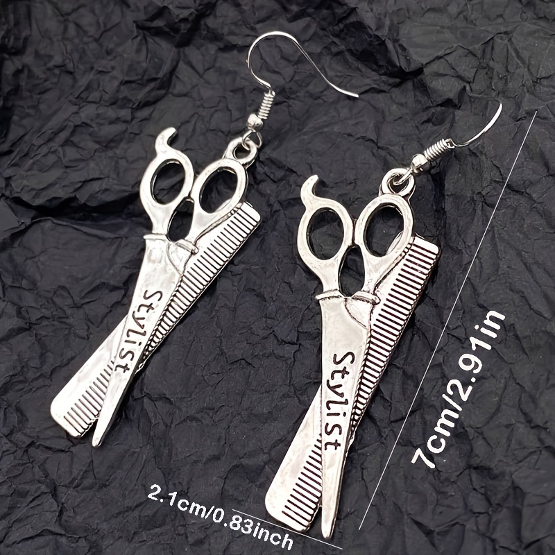 Hair stylist store earrings