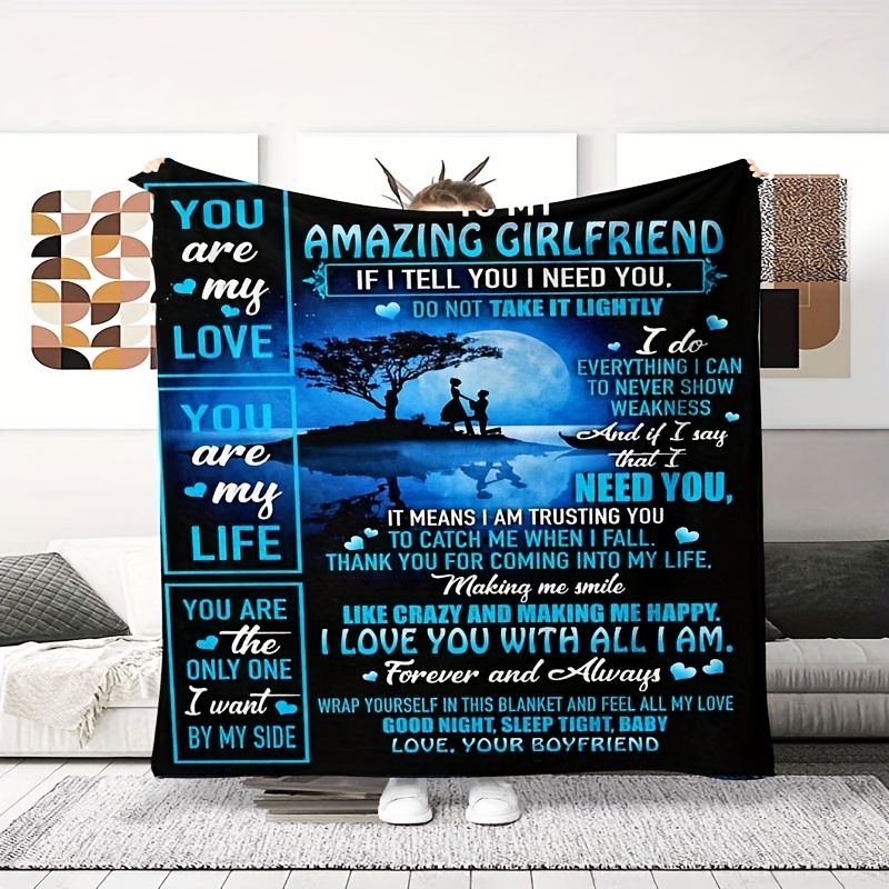 Gifts For Boyfriend Blanket For Boyfriend From Girlfriend - Temu