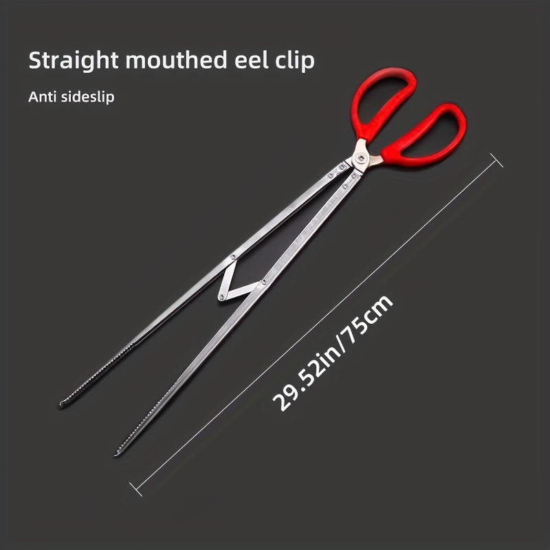 Multifunctional Seafood Scissors Eel Pliers Stainless Steel Clip