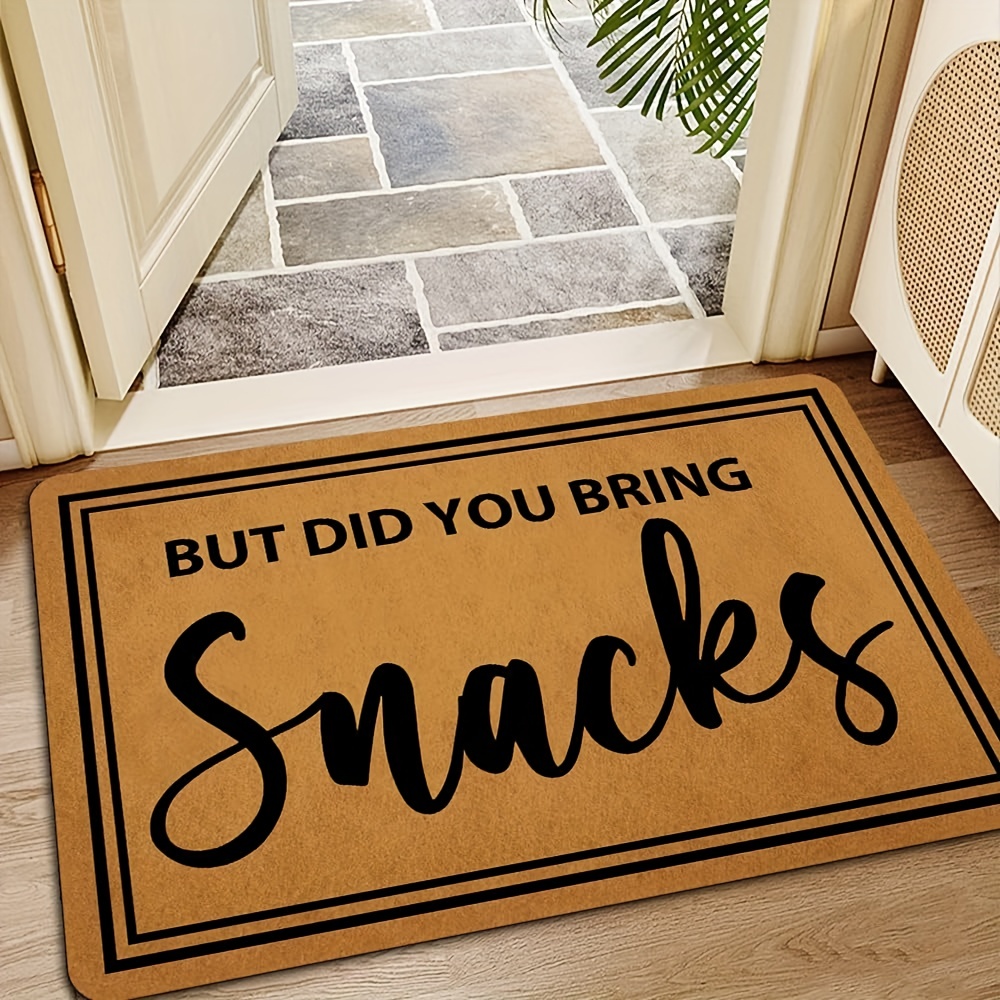 Welcome Mats For Front Door, Outdoor Entry Welcome Doormat, Non Slip Rubber  Mat For Home Indoor Farmhouse Funny Kitchen Mats Patio Full Brown - Temu