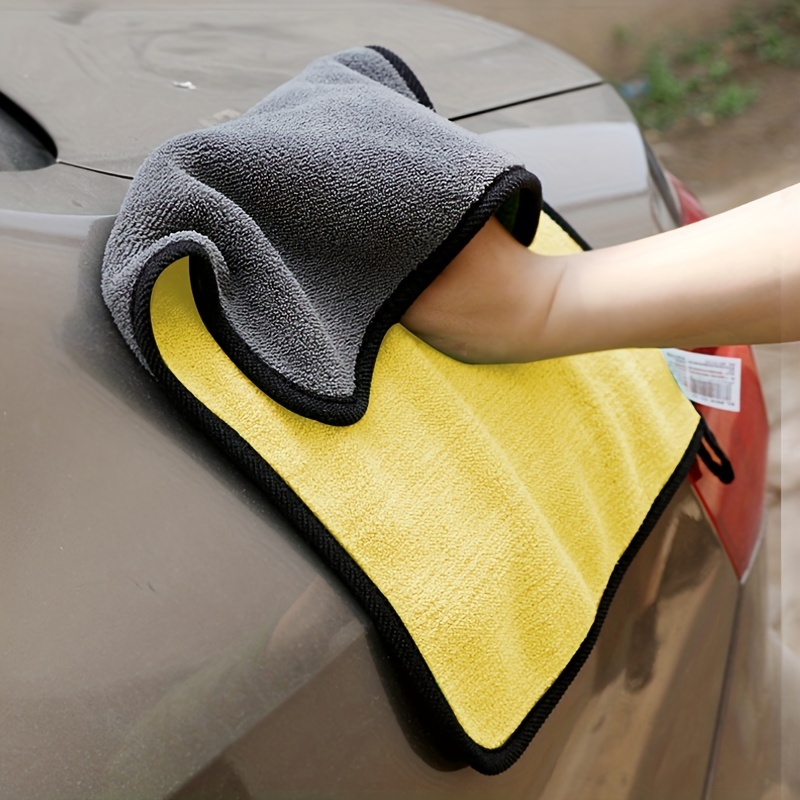 Microfiber Towel Super Absorbent Car Wash Cloth Car Cleaning - Temu