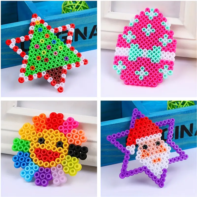 Hot Kids Diy Educational Toys Water Fuse Beads Set Lovely Pattern
