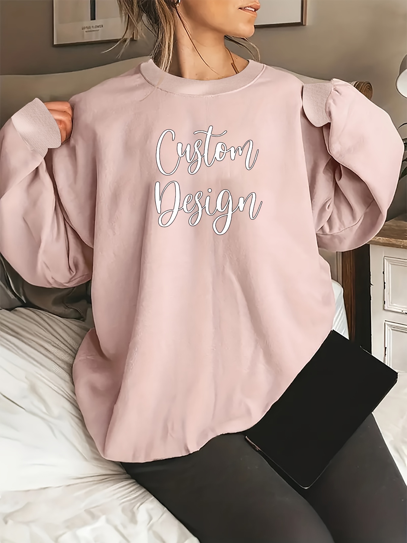 Sweater hot sale custom print