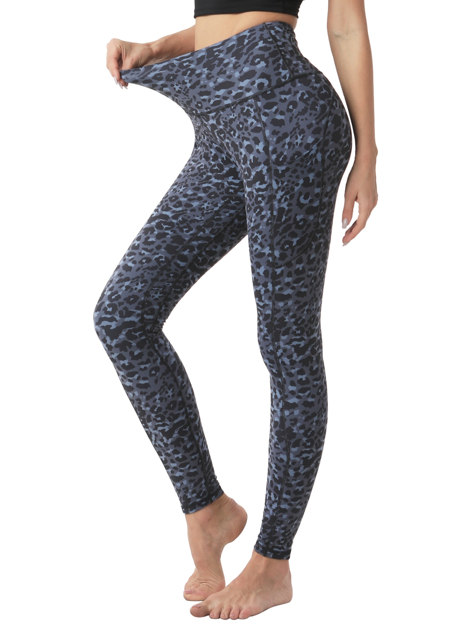 High Waisted Yoga Leggings -  UK