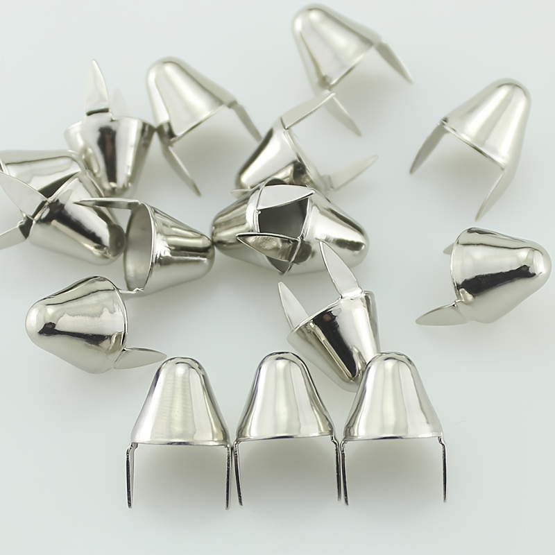 Uk77 Round Cone Rivets For Leather Craft Punk Spikes Diy - Temu