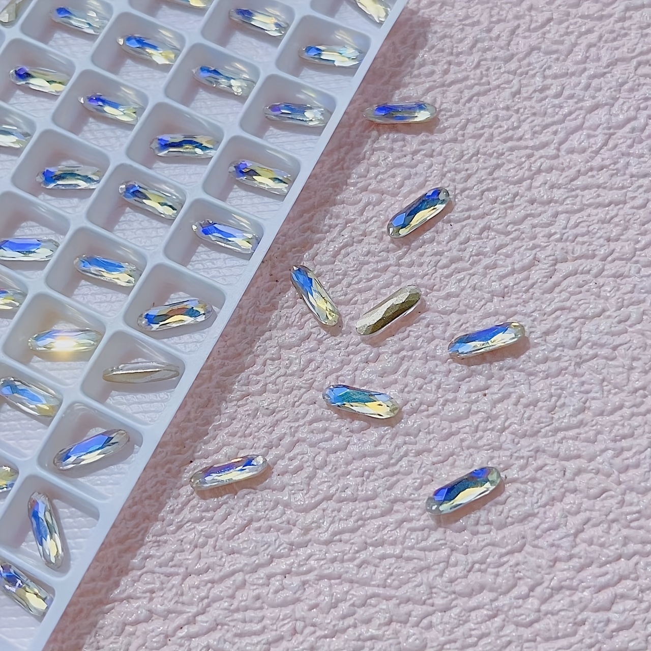 20pcs 3D Aurora Crystal Nail Art Charms for Nail Decoration
