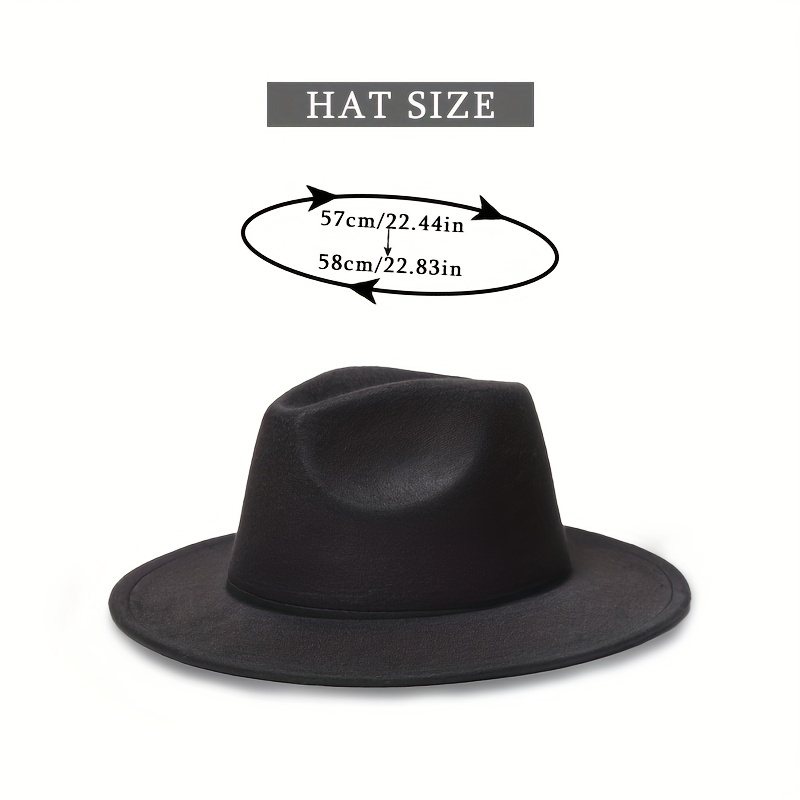 classic british style fedora cap unisex solid color trilby hat felt hat vintage jazz hats for women men