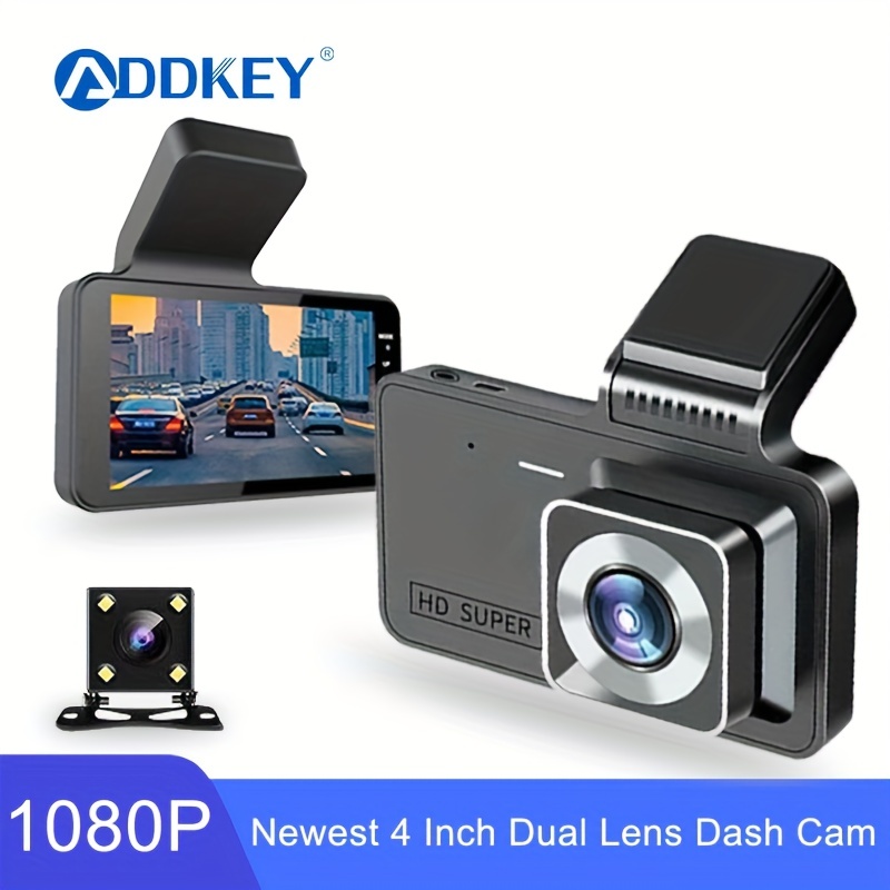 1080p Full Hd 2.45in Dash Cam En Cámara Dvr Coche Grabadora - Temu