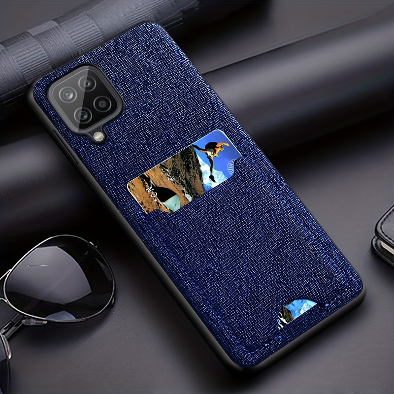 Card Slot Bag Holder Case Galaxy A42 A32 Funda Pu - Temu