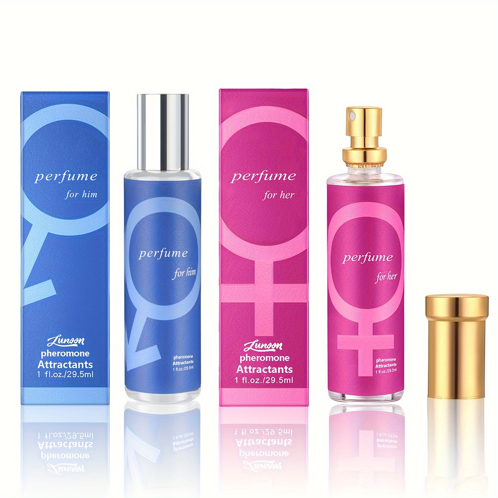 Aphrodisiac Golden Lure Her Pheromone Perfume Spray For Women to