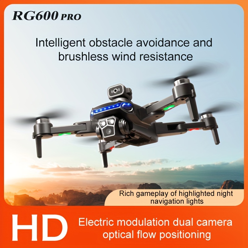 New D6 Air Drone Hd Dual Esc Camera Optical Flow - Temu