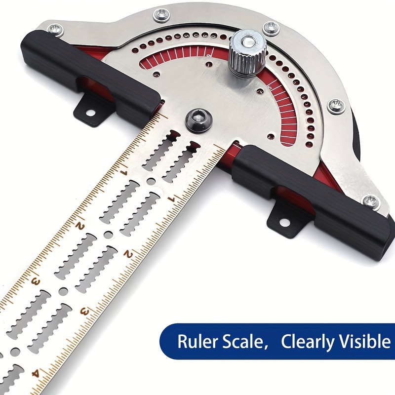 Woodworking Ruler Set: Edge, Angle, & More