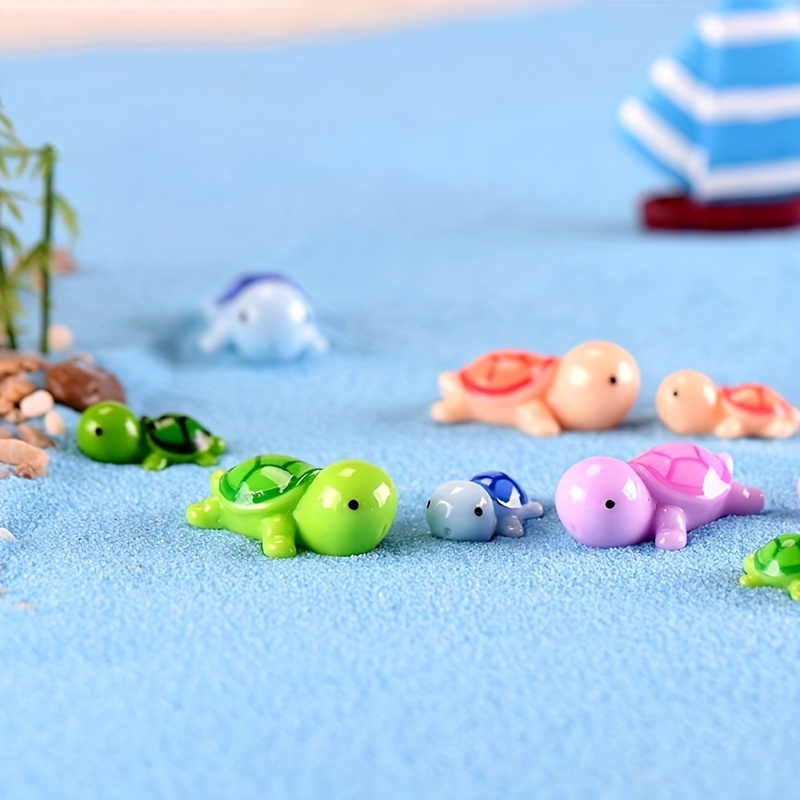 20pcs Mini Resin Animals, Ocean Themed Mini Resin Figures, Tiny Resin  Animals For Fish Tank