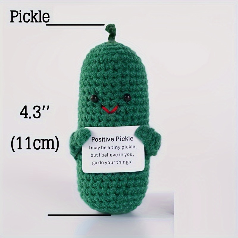 Christmas Pickle Knitting Doll with Wooden Base Mini Positive Potatoes Xmas  Hat Creative Potato Dolls Home Room Party Decoration - AliExpress