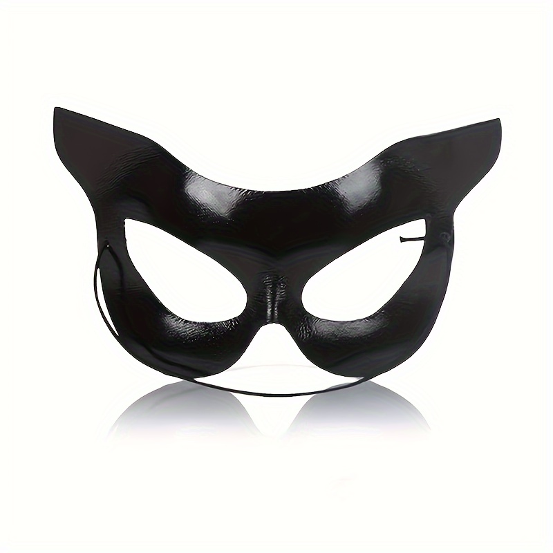1/5pz Maschera Da Donna Gatto Maschera Da Metà Viso Di Gatto Nero Maschera  Da Occhio Di Gatto Carnevale Maschera Da Mascherata Maschera Da Costume Da