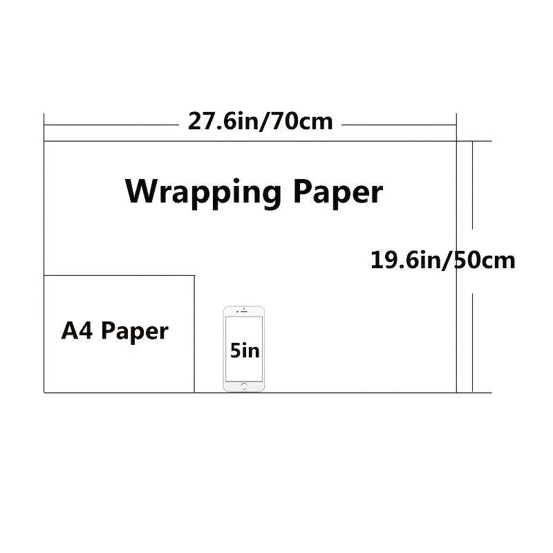 White Gift Wrap Birthday Wrapping Paper - Temu