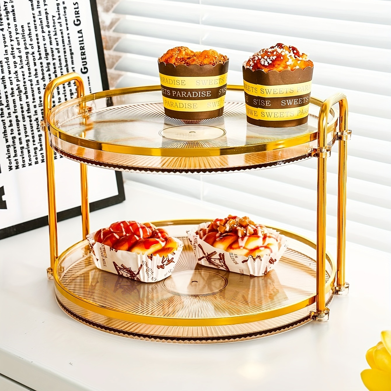 Multipurpose Cake Plates Cake Base Acrylic Plate Cake Board - Temu