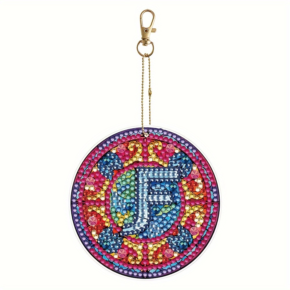 8PCS Diamond Painting Keychains Special Shape Double Sided Diamond Art  Ornaments 5.99