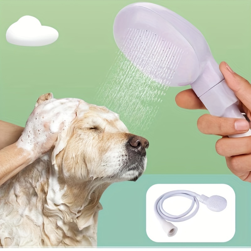 Multi functional Dog Shower Attachment Pet Shower Head - Temu