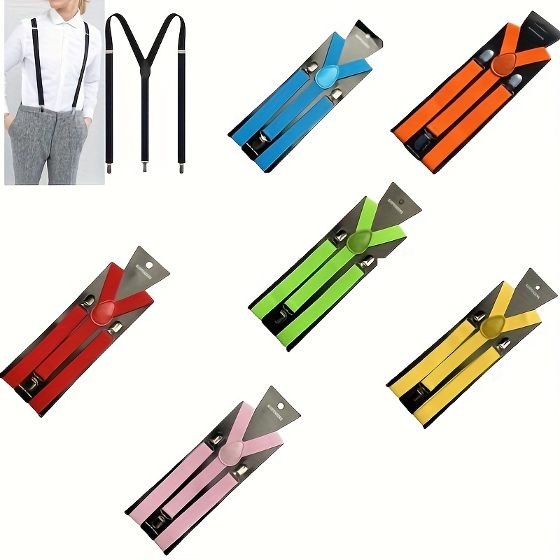 Buy MENDENG Suspenders for Men Vintage 4 Swivel Hook Adjustable Braces  Groomsmen Online at desertcartZimbabwe