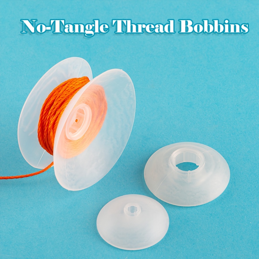 

4/8pcs The Hobbyworker No-tangle Thread Bobbins Ideal For Cord Management Diy Chain Ribbon Thread String Yarn Etc Handwoven Jewelry Making Craft Supplies