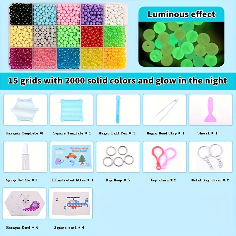 1pc Luminous Jelly Beads Auto Schlüsselanhänger Kreatives - Temu