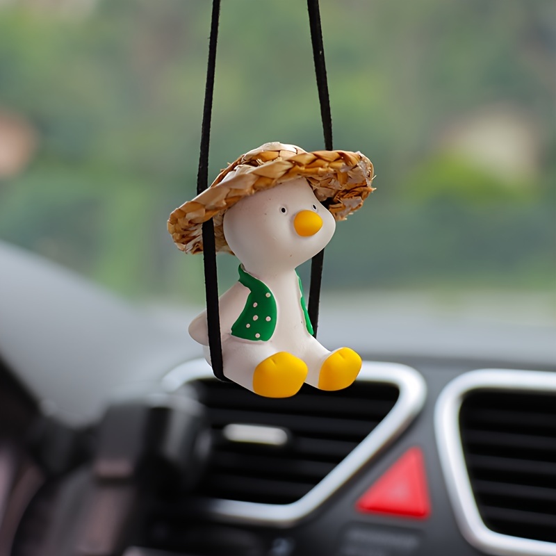 Cool Swinging Duck Car Hanging Ornament, Pendant Interior Rearview