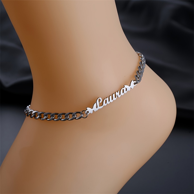 Custom anklets hot sale for women