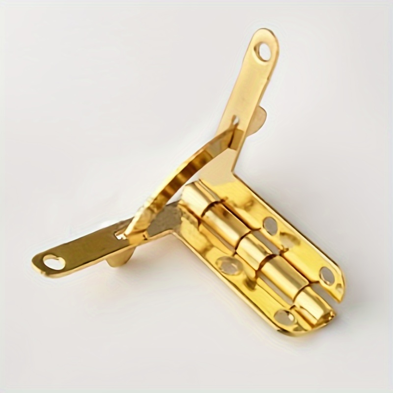 4pcs Gold Box Hinge Quadrant Hinge Metal Box Hinges Jewelry Box Hinge  Support Hinge Furniture Hinges Box Hardware -  Canada