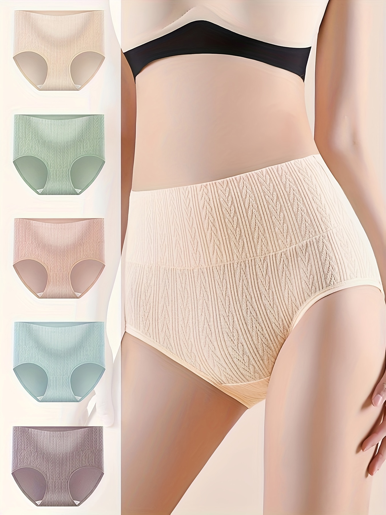 Women's Shaping Tummy Control Tank Underwear Boyshort - Temu