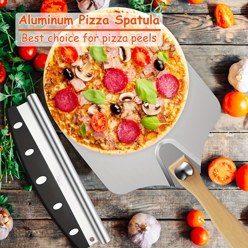 Neuf pelle coulissante multifonctionnelle pizza maison pizza curseur B