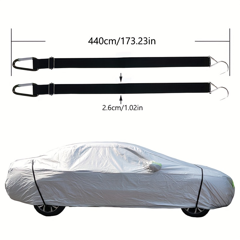 Gust strap car store cover wind protector