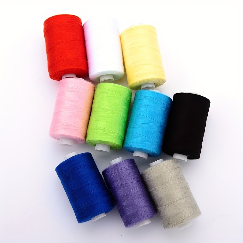42 Spools Multicolor Polyester Sewing Threads 42 Colors Diy - Temu