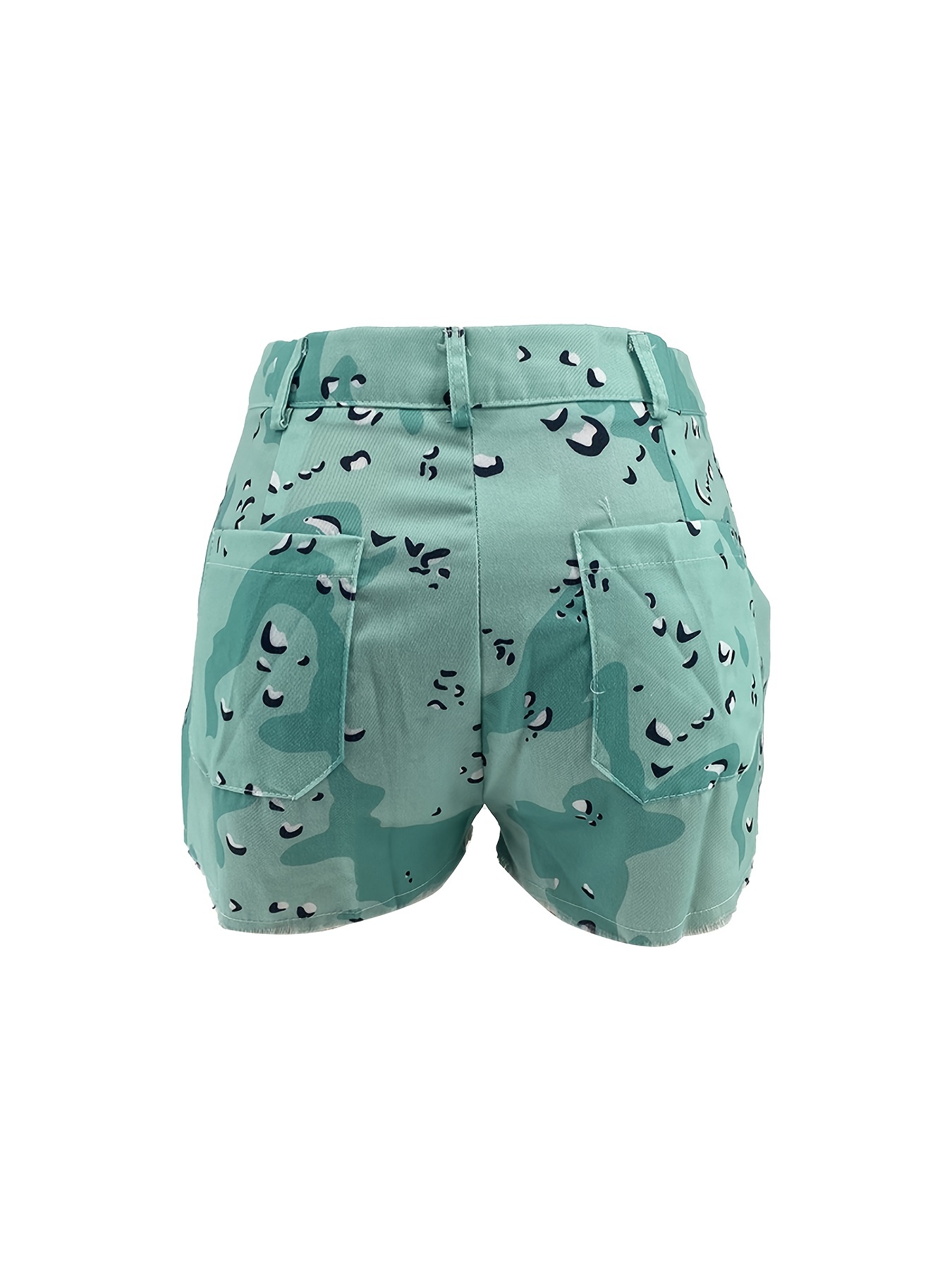 Camo Pockets Non stretch Shorts Gothic Loose Stylish Comfy - Temu | Stoffhosen