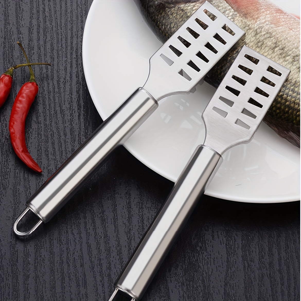 1pc 2pcs 3 In 1 Fish Scaler Remover Cutter Fish Knife Fish - Temu