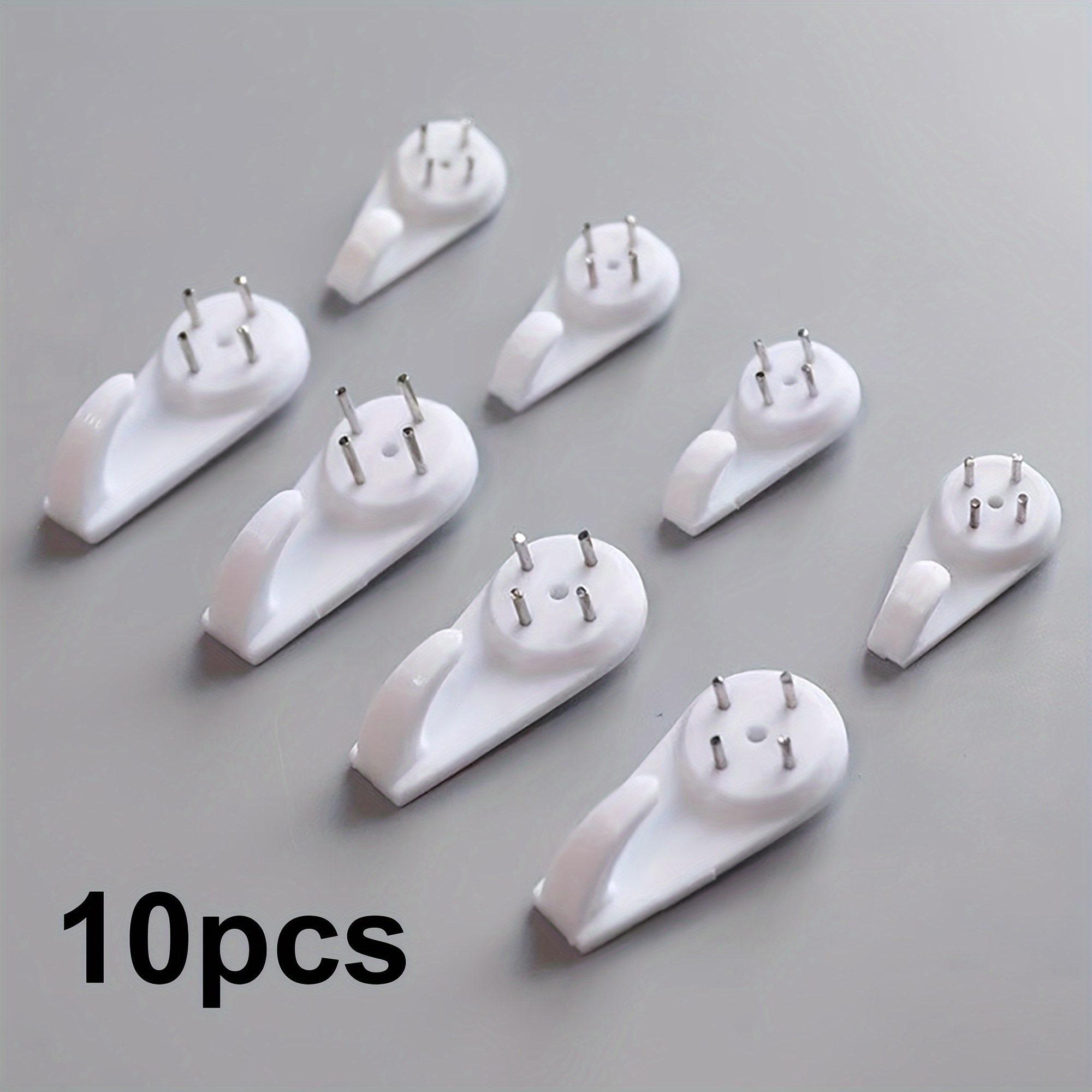Invisible Nail, Seamless Wall Hook For Wedding Photos And Picture Frames - No Drilling Required, Strong Adhesive Hooks, Utility Hooks