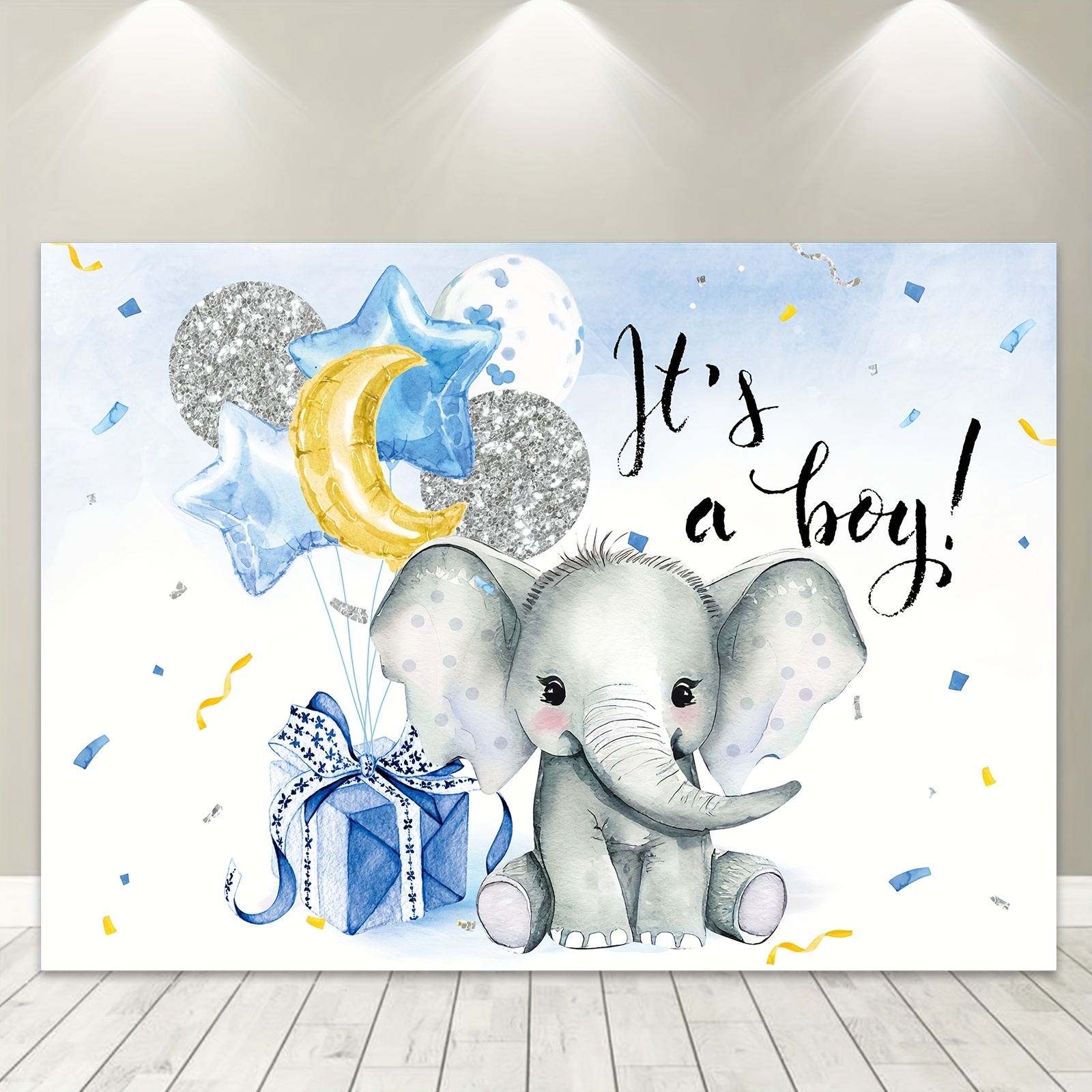 Elephant Baby Shower Decorations Elephant - Temu